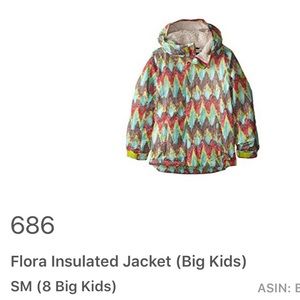 Girls Ski/Snowboard jacket 🏂⛷